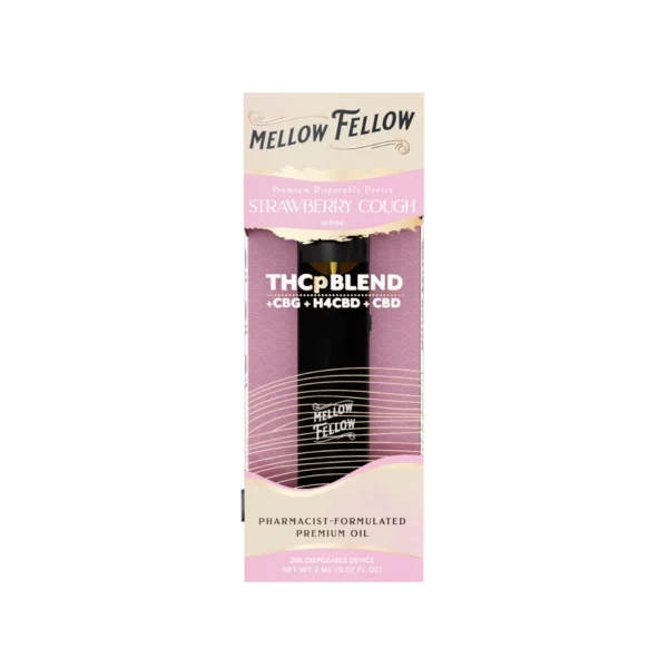 Mellow Fellow (2ml) Strawberry Cough THCP