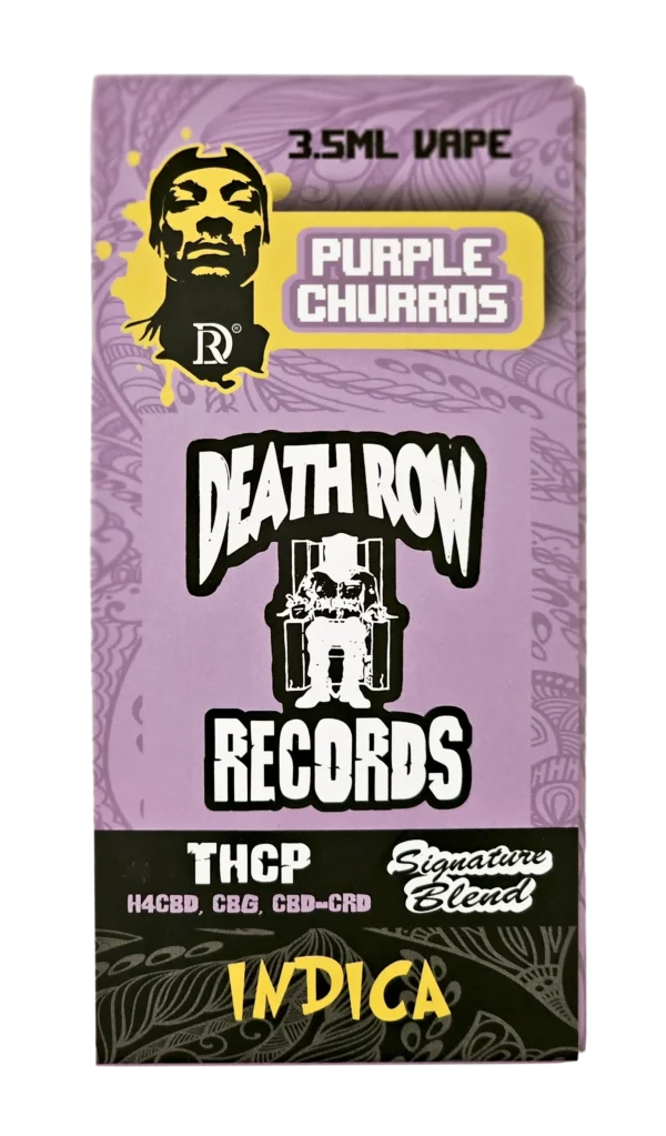 Snoop Dogg's Death Row THC-P 3.5mL Vaporizer - Purple Churros Snoop Dogg's Death Row THC-P 3.5mL Vaporizer - Purple Churros