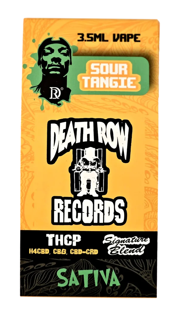 Snoop Dogg's Death Row THC-P 3.5mL Vaporizer - Sour Tangie Snoop Dogg's Death Row THC-P 3.5mL Vaporizer - Sour Tangie