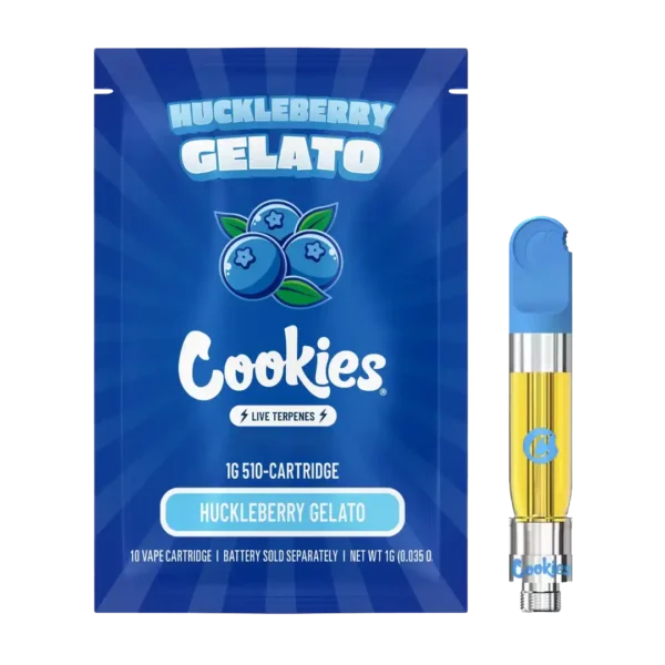 Cookies Huckleberry Gelato THCPO Cart Cookies Huckleberry Gelato THCPO Cart | Premium 1g Cartridge