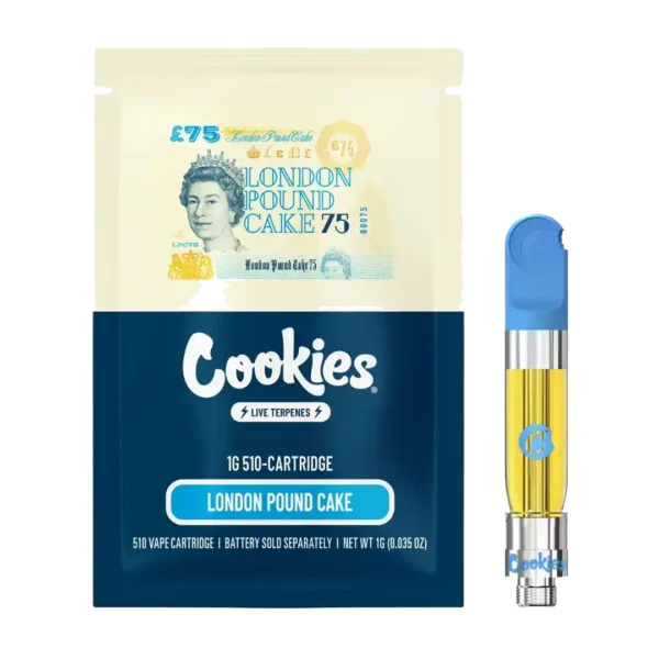 Cookies London Pound Cake THCPO Cart | Premium 1g Cartridge