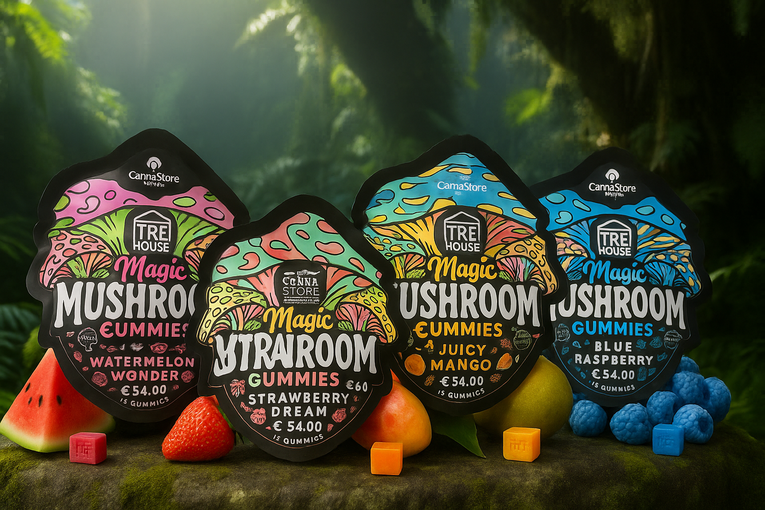 Magic Mushroom Gummies Guide: Premium Flavours Magic Mushroom Gummies Guide: Premium Flavours