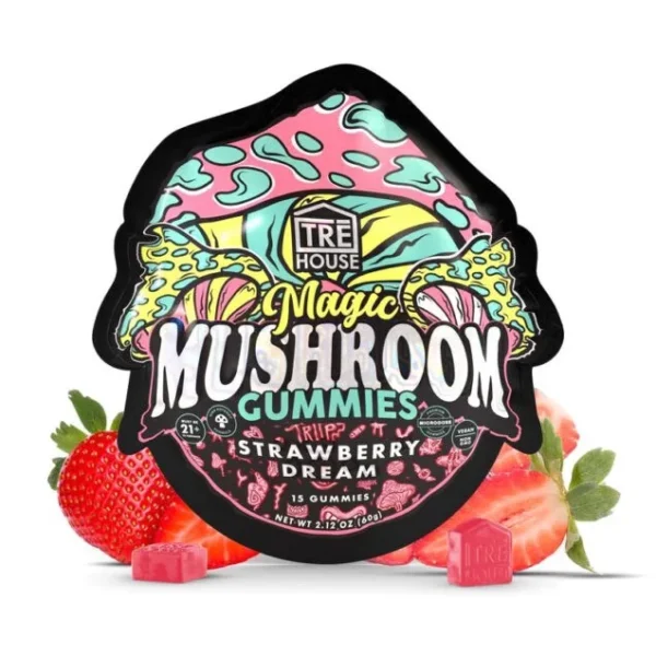 trehouse-mushroom-gummies-strawberry-dream-flavor