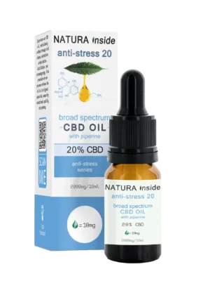 Anti-Stress 20% CBD Oil | 2000mg Broad Spectrum