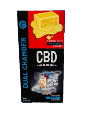 COOKIES BERNIEHANA BUTTER&LONG ISLAND-CBD DUAL CHAMBER Vape