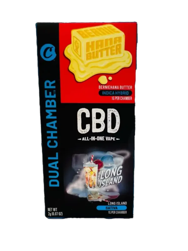COOKIES-BERNIEHANA-BUTTERLONG-ISLAND-CBD-DUAL-CHAMBER.webp COOKIES BERNIEHANA BUTTER&LONG ISLAND-CBD DUAL CHAMBER Vape
