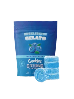 COOKIES DELTA 9 GUMMIES HUCKLEBERRY GELATO