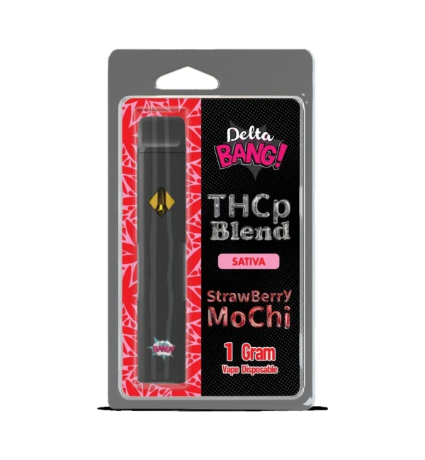 Delta Bang THCP Strawberry Mochi Vape – Sativa Energy