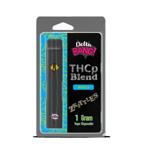 Delta Bang Zkittlez THCP Vape – premium 1g indica