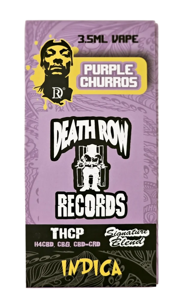 Snoop Dogg's Death Row THC-P 3.5mL Vaporizer - Purple Churros
