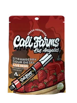 Califarms Strawberry Sour Diesel THC-JD x THC-B Cart