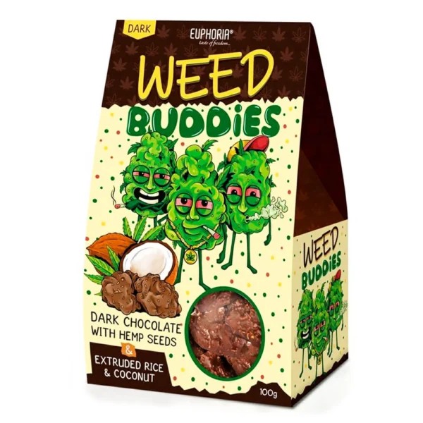 Weed Buddies Dark Chocolate Cookies