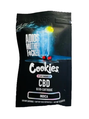 COOKIES cartr ADIOS MOTHER FCKER-CBD