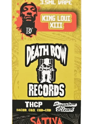 Snoop Dogg's Death Row THC-P 3.5mL Vaporizer - King Loui XIII