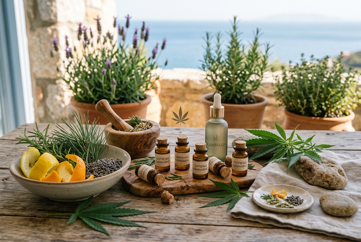 terpenia-kannavis-profil-aromatos-geysis-featured τερπένια κάνναβης - Τερπένια και Γεύση: Οδηγός Προφίλ Αρώματος