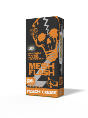 PeachCreme-scaled-1.png Highlight-Meshflash H2 Peach Creme disposable vape
