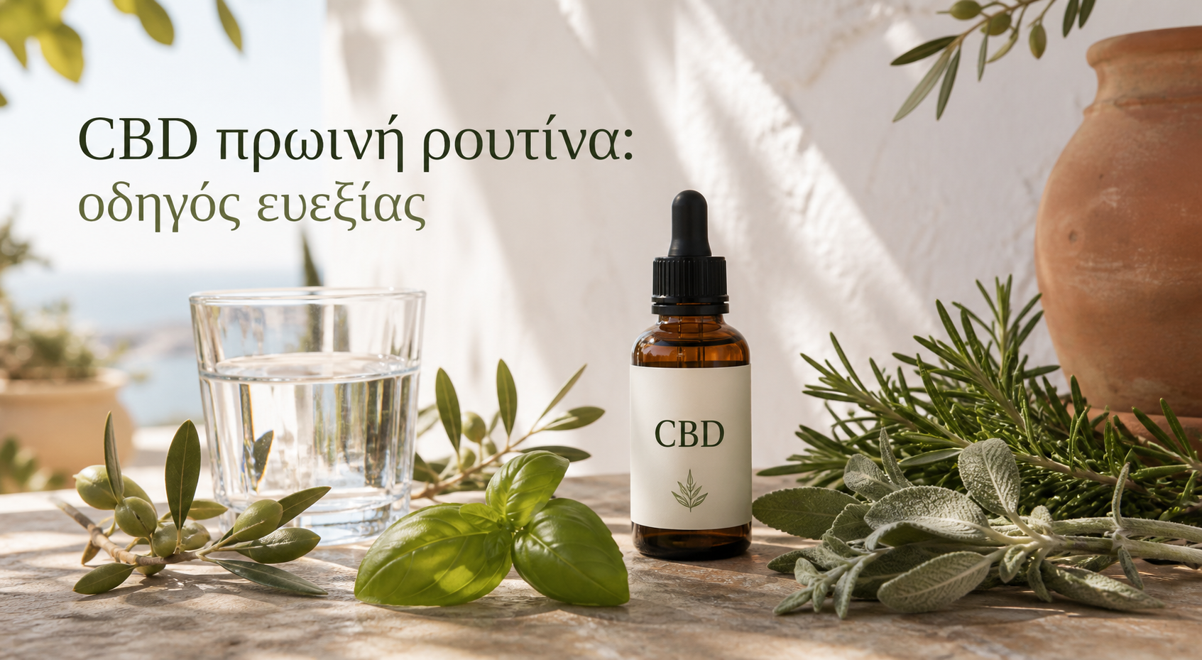 CBD πρωινή ρουτίνα - CBD πρωινή ρουτίνα: οδηγός ευεξίας